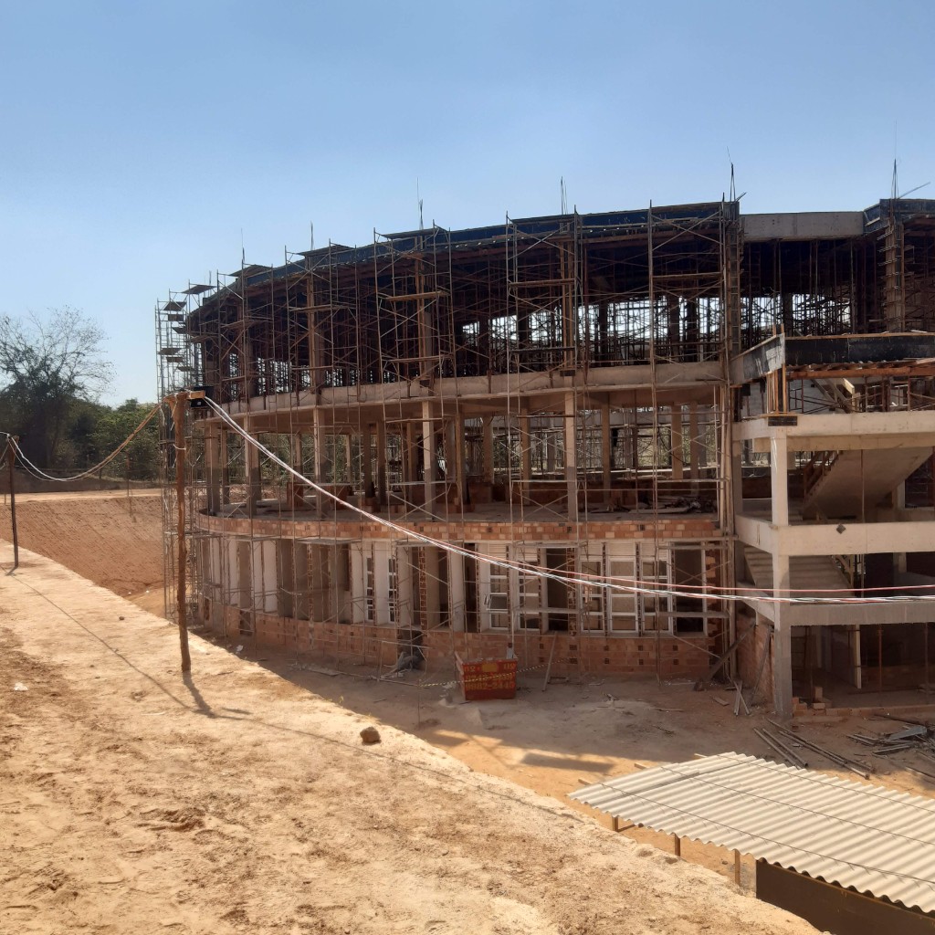 Obra Escola em Itaúna, foto 2 da obra executada pela Rogal Engenharia